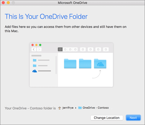 open onedrive for mac